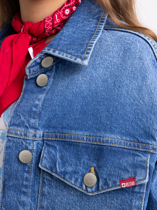 Dievčenská košeľa  jeans AMY 498